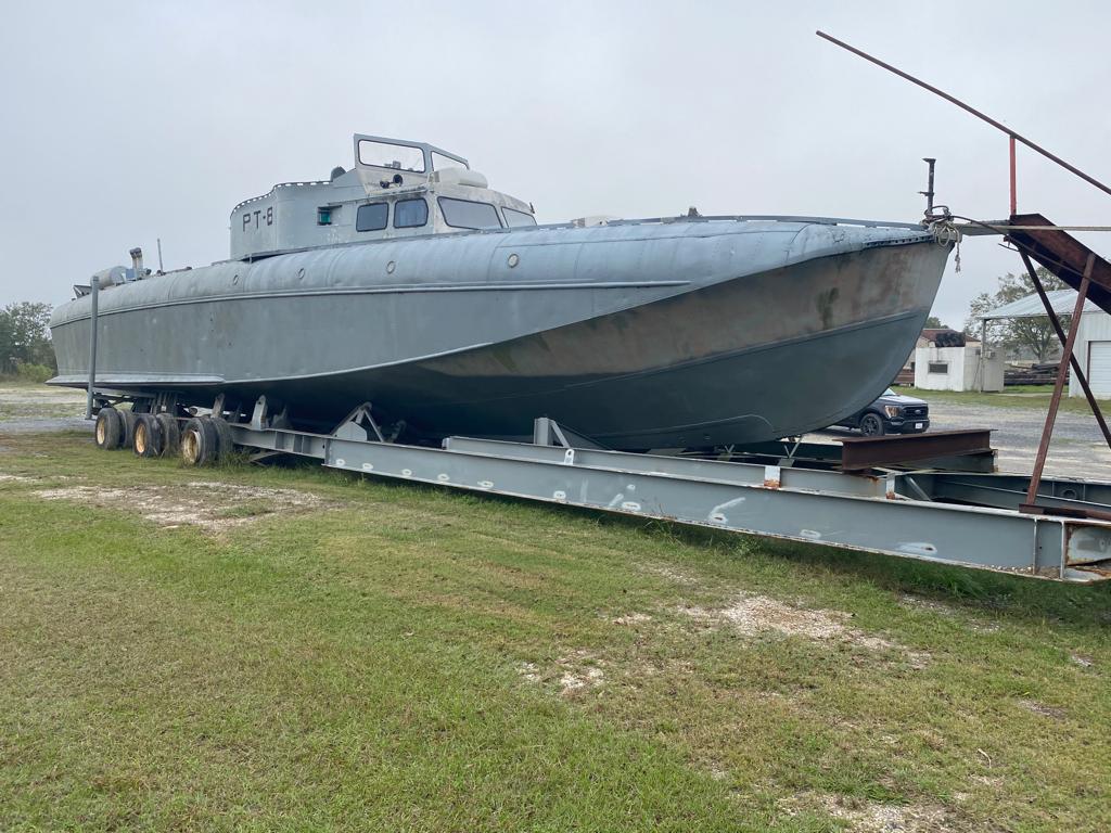 Used Boats For Sale in New Orleans, Louisiana by owner | 1939 Navy Prototype - P.T Boat Torpedo Patrol P.T. 8